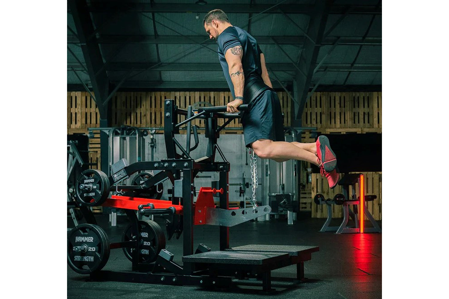 Hammer Strength Plate Loaded Belt Squat Machine - Professional Gym Equipment for Leg Workouts & Strength Training | Perfect for Home Gyms & Commercial Fitness Centers