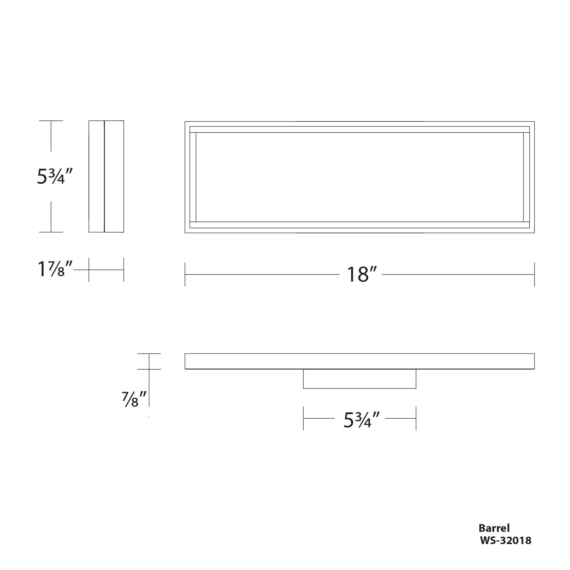 WAC Lighting dweLED 18 Inch LED Bathroom Vanity Light - 3000K Warm White Titanium Finish - Perfect for Bathroom Mirror Lighting, Dressing Room & Wall Mounted Vanity Applications