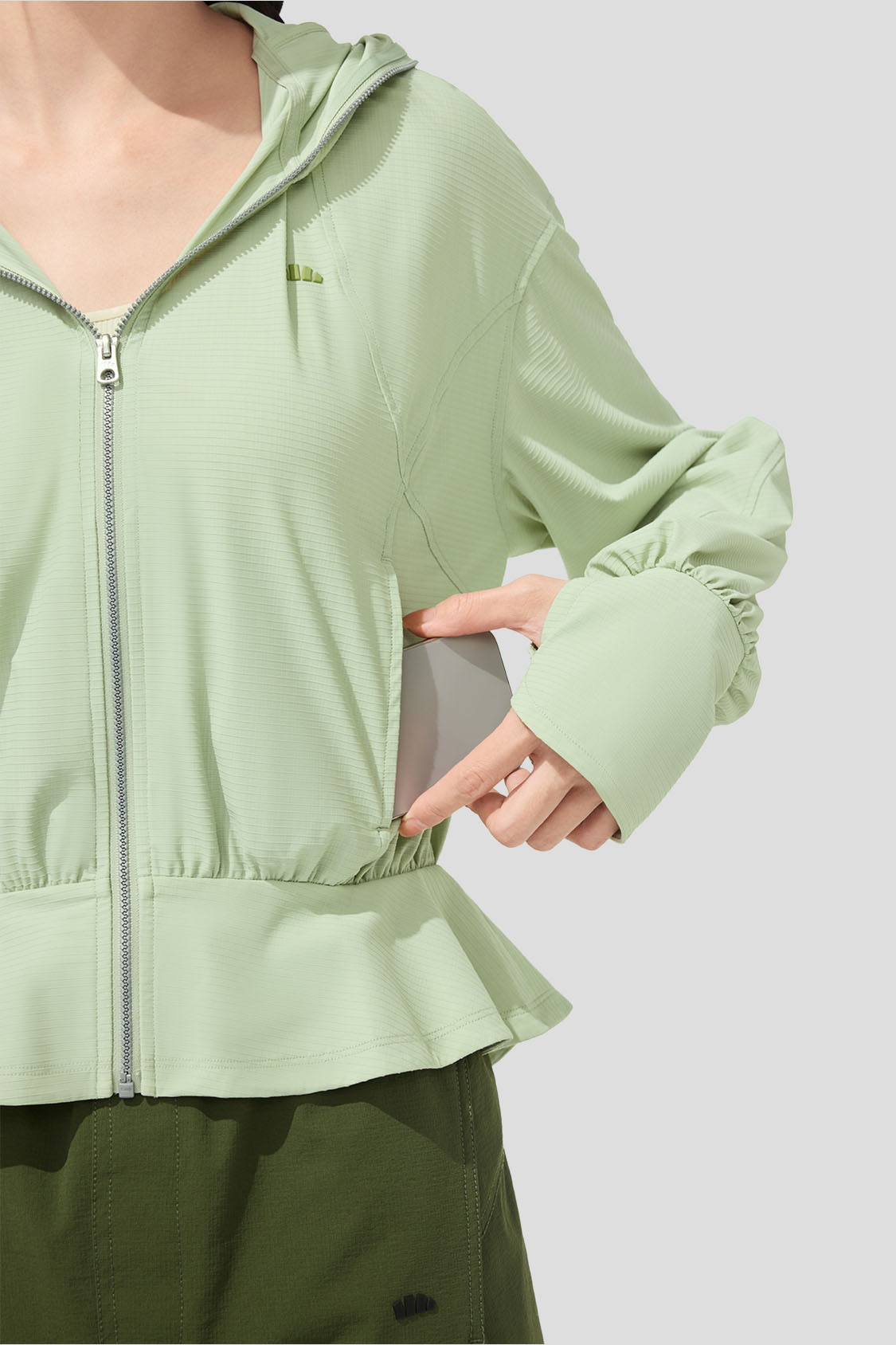 Women's UPF50+ Cooling Breathable Sun Jacket - Lightweight Short Sleeve UV Protection for Outdoor Activities, Hiking & Beach Wear