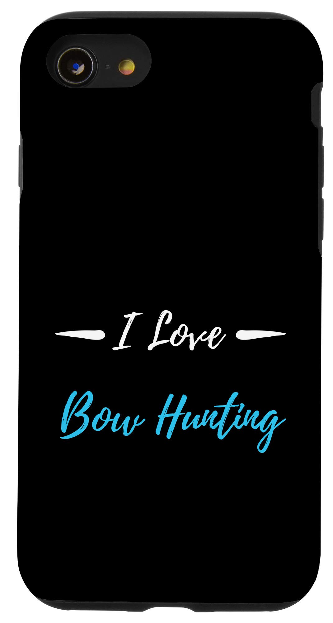 Funny Bow Hunting Phone Case for iPhone SE (2020) / 7 / 8 - Durable Protective Cover for Outdoor Enthusiasts - Perfect for Hunting, Camping & Outdoor Adventures