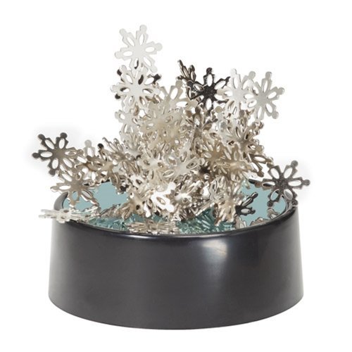 Magnetic Snowflake Sculpture Kit - DIY 3D Puzzle Building Toys for Kids & Adults - Fun Educational STEM Gift for Christmas & Winter Decor