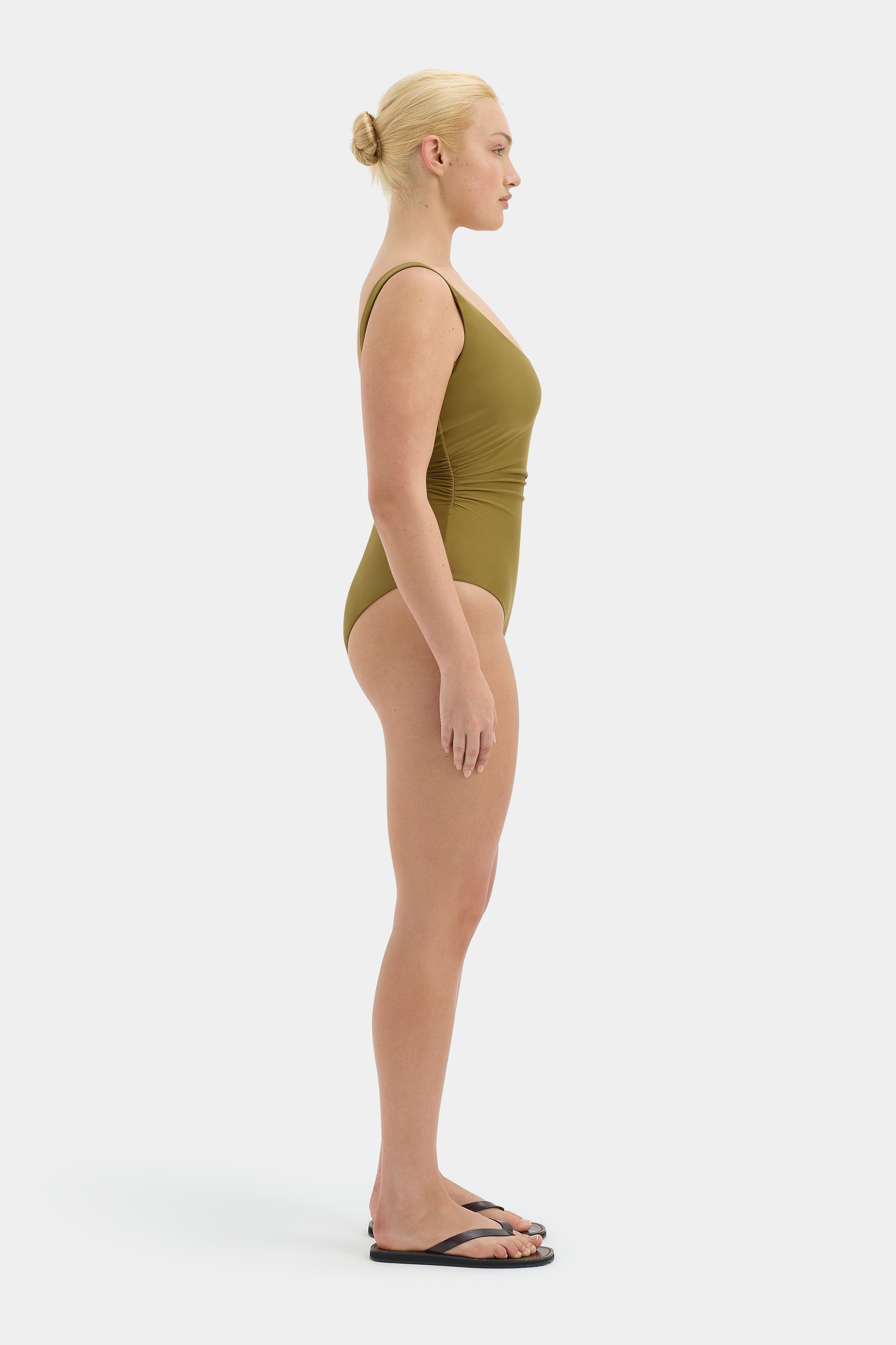 Morella Twist One Piece Swimsuit - Stylish & Comfortable One Shoulder Bathing Suit for Women - Perfect for Beach, Pool, and Summer Vacations