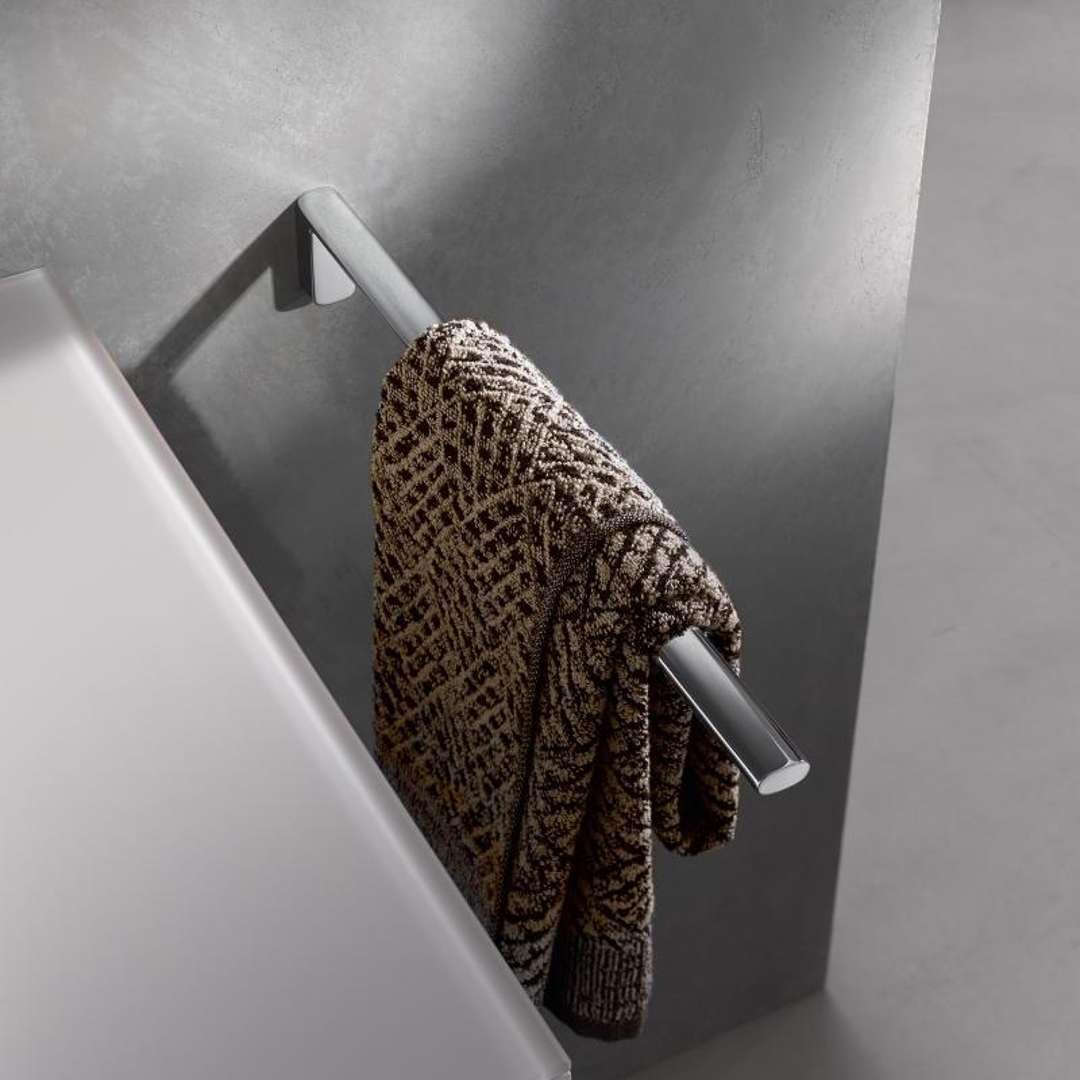 Stainless Steel Towel Rail - Durable & Rust-Resistant Bathroom Towel Holder for Kitchen, Bathroom, and Laundry Room Organization