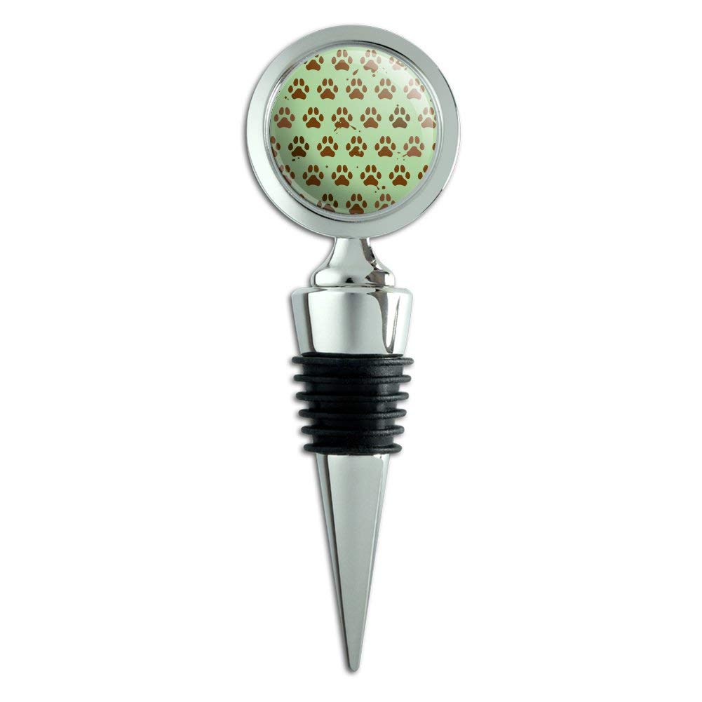 Premium Dog Paw Print Wine Bottle Stopper - Cute & Functional Pet Lover Gift for Wine Enthusiasts - Perfect for Parties, Gifts & Home Decor