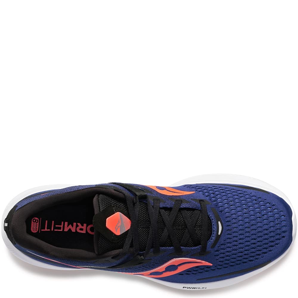 Saucony Men's Ride 15 Running Shoes - Lightweight Cushioned Sneakers for Road Running & Jogging | Perfect for Marathon Training & Daily Workouts