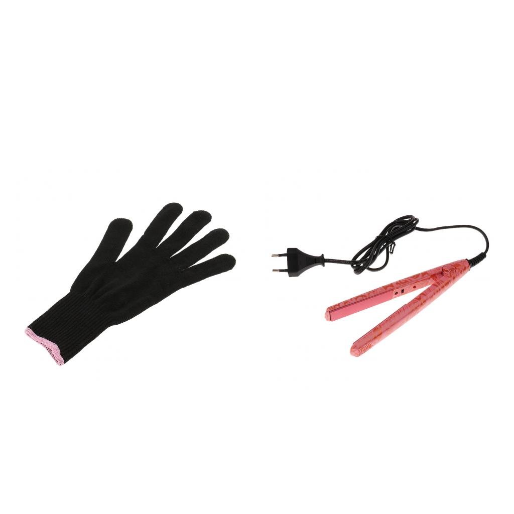 SECRET DESIRE SDR 1PC Professional Heat Resistant Gloves for Hair Styling - Heat Protection for Curling Irons, Flat Irons & Wands - Ambidextrous Design - Perfect for Salon Stylists & Home Hair Care