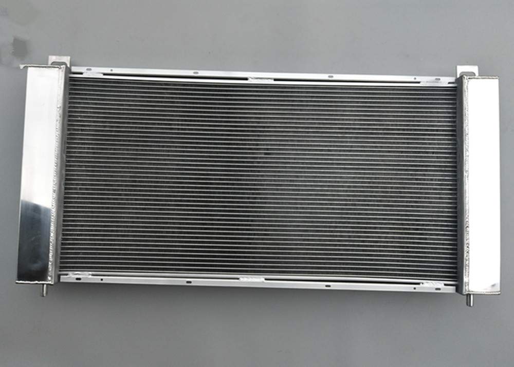 High-Performance Aluminum Radiator & Cooling Fan Kit for Chevrolet Silverado 1500/2500/3500 Trucks - Compatible with 4.8L, 5.3L & 6.0L V8 Engines - Heavy Duty Cooling Solution for Towing & Off-Road Adventures