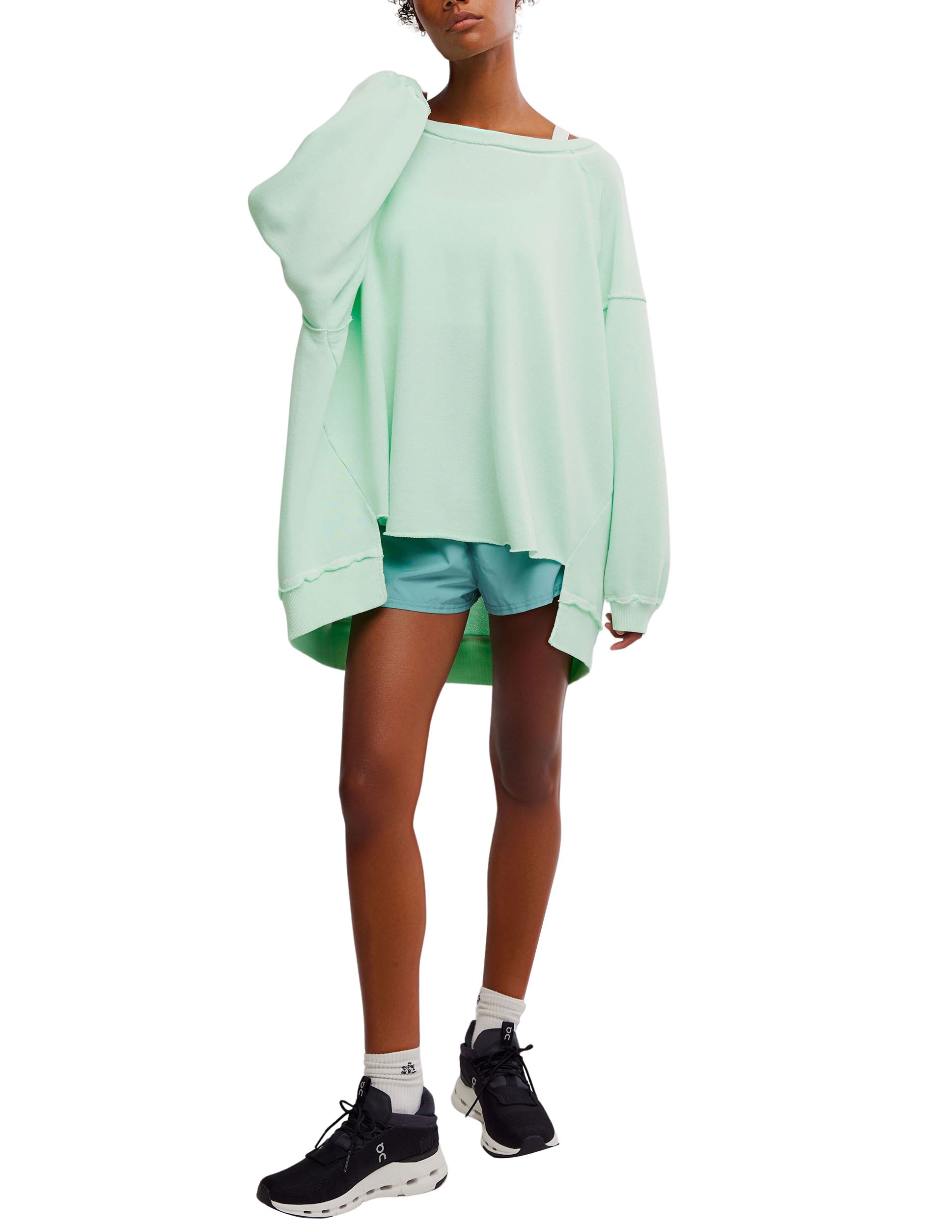 One To Beat Pullover Sweatshirt - Soft & Stylish Pistachio Green Hoodie for Men & Women | Perfect for Casual Wear, Gym, and Outdoor Activities