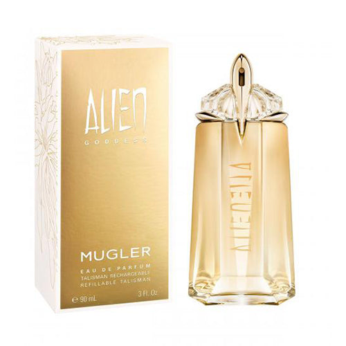 Mugler Alien Goddess Intense Eau de Parfum 90ml for Women - Long-Lasting Floral Vanilla Perfume for Date Night & Special Occasions