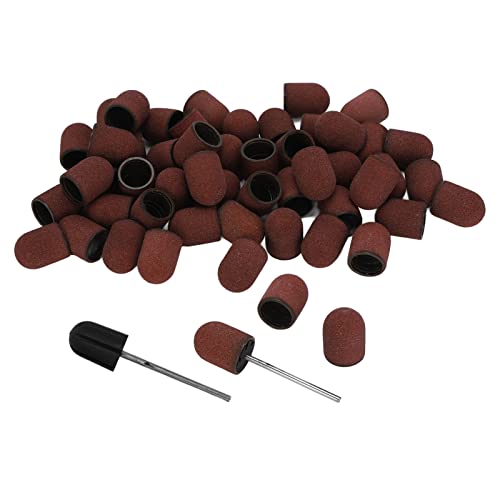 Professional Nail Sanding Drill Bit with Sturdy Sandpaper Head & Shaft - Perfect for Nail Salons & DIY Manicures at Home