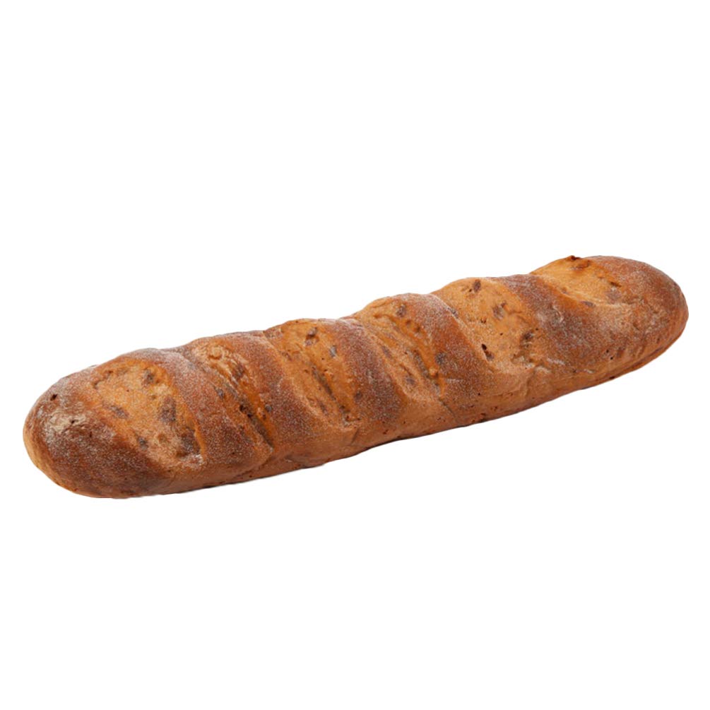 IMIKEYA Lifelike Artificial Bread Model - Realistic Baguette with Red Bean Filling for Bakery Showcase, Kitchen Decor & Food Photography Props | Perfect for Home Display, Restaurant Window Decoration & Cooking Class Demonstrations
