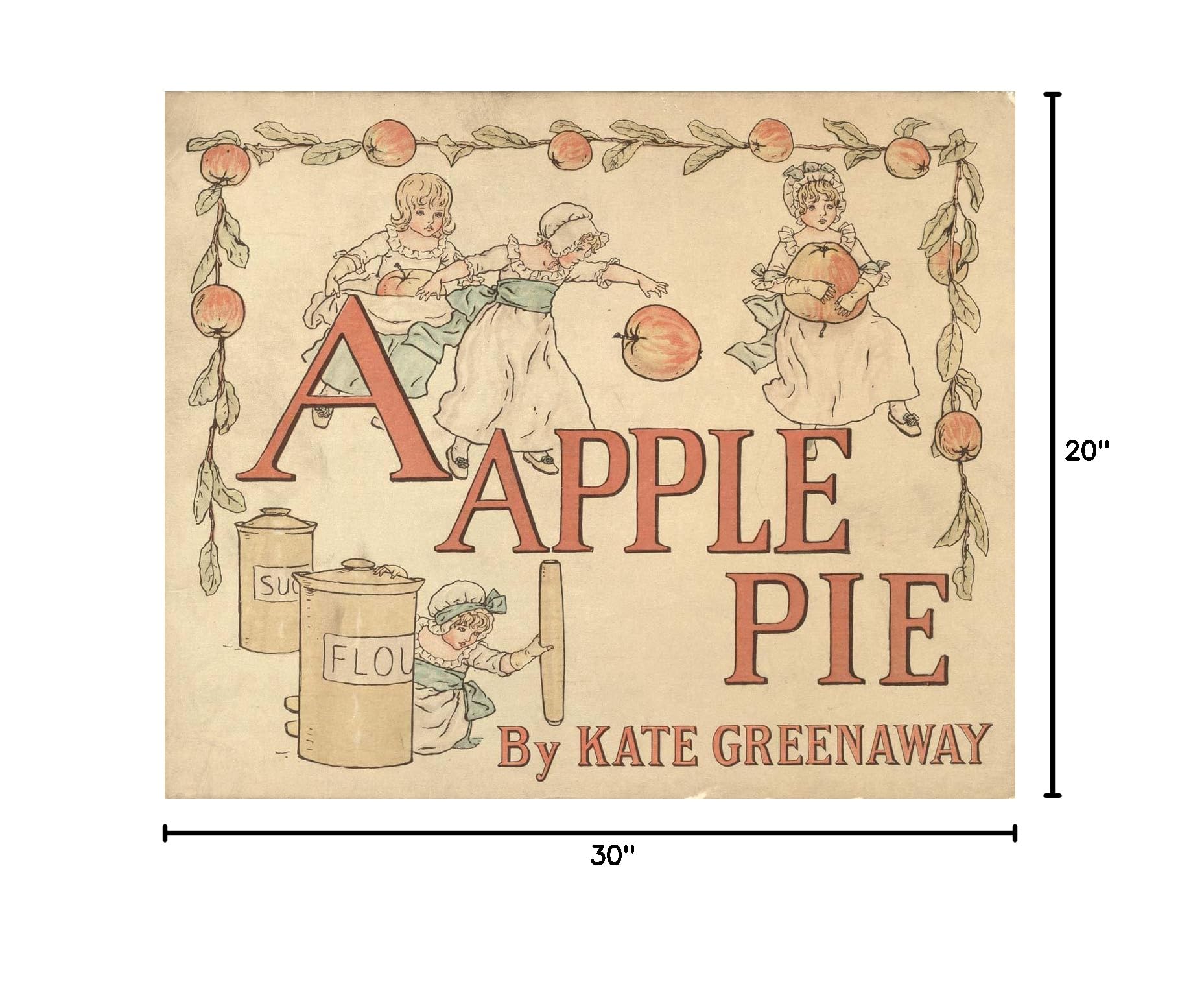 Apple Pie Canvas Wall Art - 20