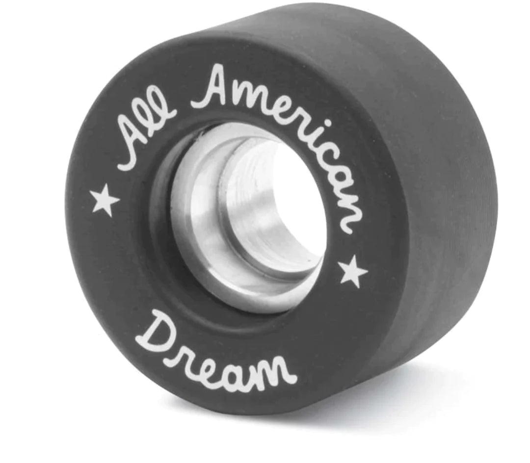 Sure Grip All American Plus & All American Dream Indoor Roller Skate Wheels 99A & 101A Durometer - Perfect for Roller Derby, Artistic Skating & Indoor Rink Performance