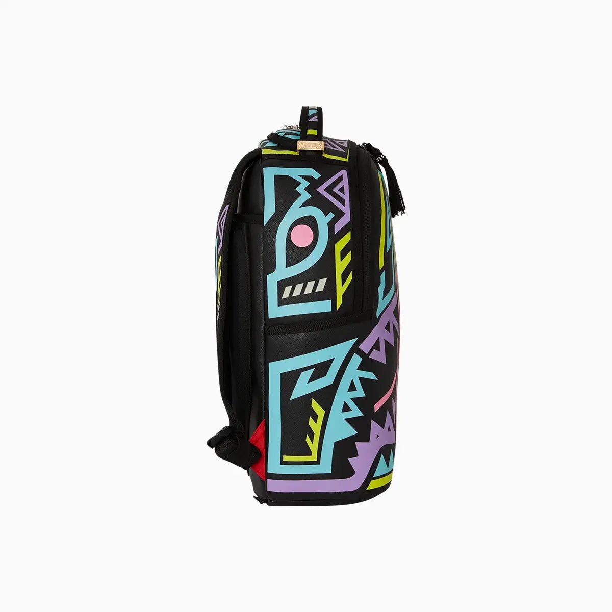A.I Path To The Future III Backpack Sandflower Collaboration - Glow in The Dark Design | Stylish & Functional School, Travel & Everyday Use