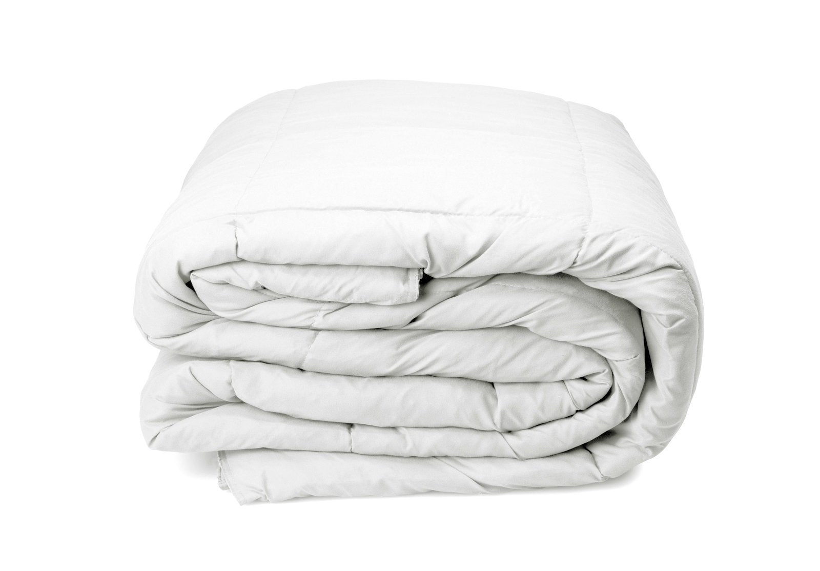 Premium 500GSM Duck Feather & Down Comforter Set with 2 Pillows - All-Season Luxury Bedding for Master Bedroom & Guest Room - Hypoallergenic White Goose Down Alternative