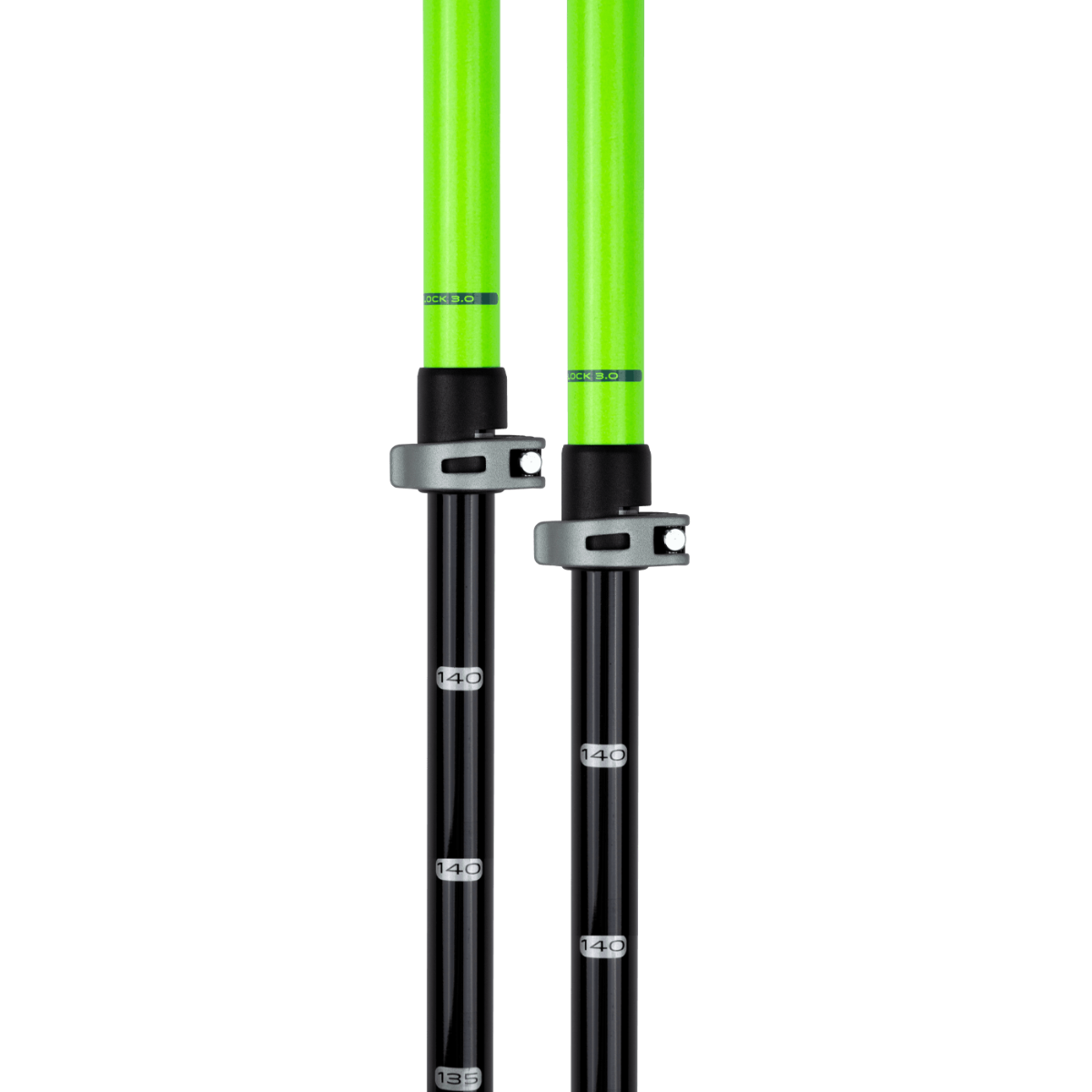 Elan Tour Aluminum Adjustable Ski Poles 2026 - Lightweight & Durable for Skiing, Hiking & Outdoor Adventures