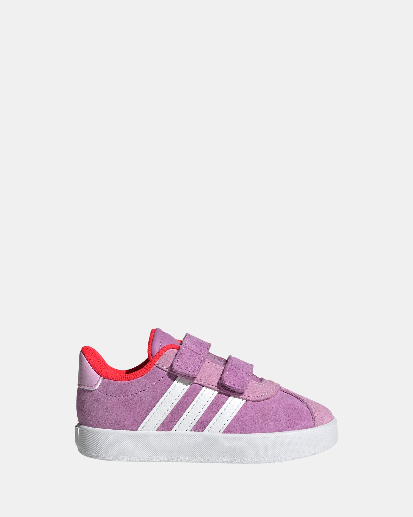 Vl Court 3.0 Self-Fastening Baby Shoes - Purple & White Pre-Owned Sneakers for Toddlers | Perfect for Playtime, Daycare & First Steps