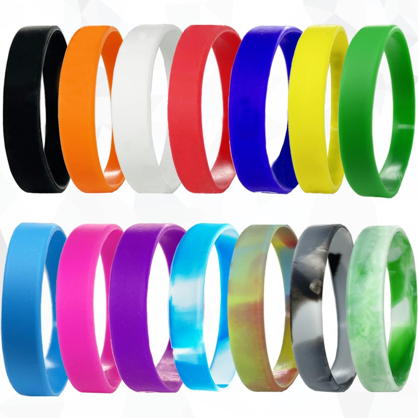Custom Silicone Wristbands Bulk - Personalized Text Rubber Bracelets for Events, Fundraisers & Awareness Campaigns - Motivational Team Bands for Sports, Schools & Charity Promotions