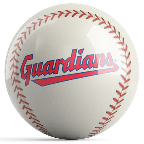 MLB Cleveland Guardians Bowling Ball - Officially Licensed Baseball Team Design for Bowling Enthusiasts - Perfect for League Play, Tournaments, and Gifts