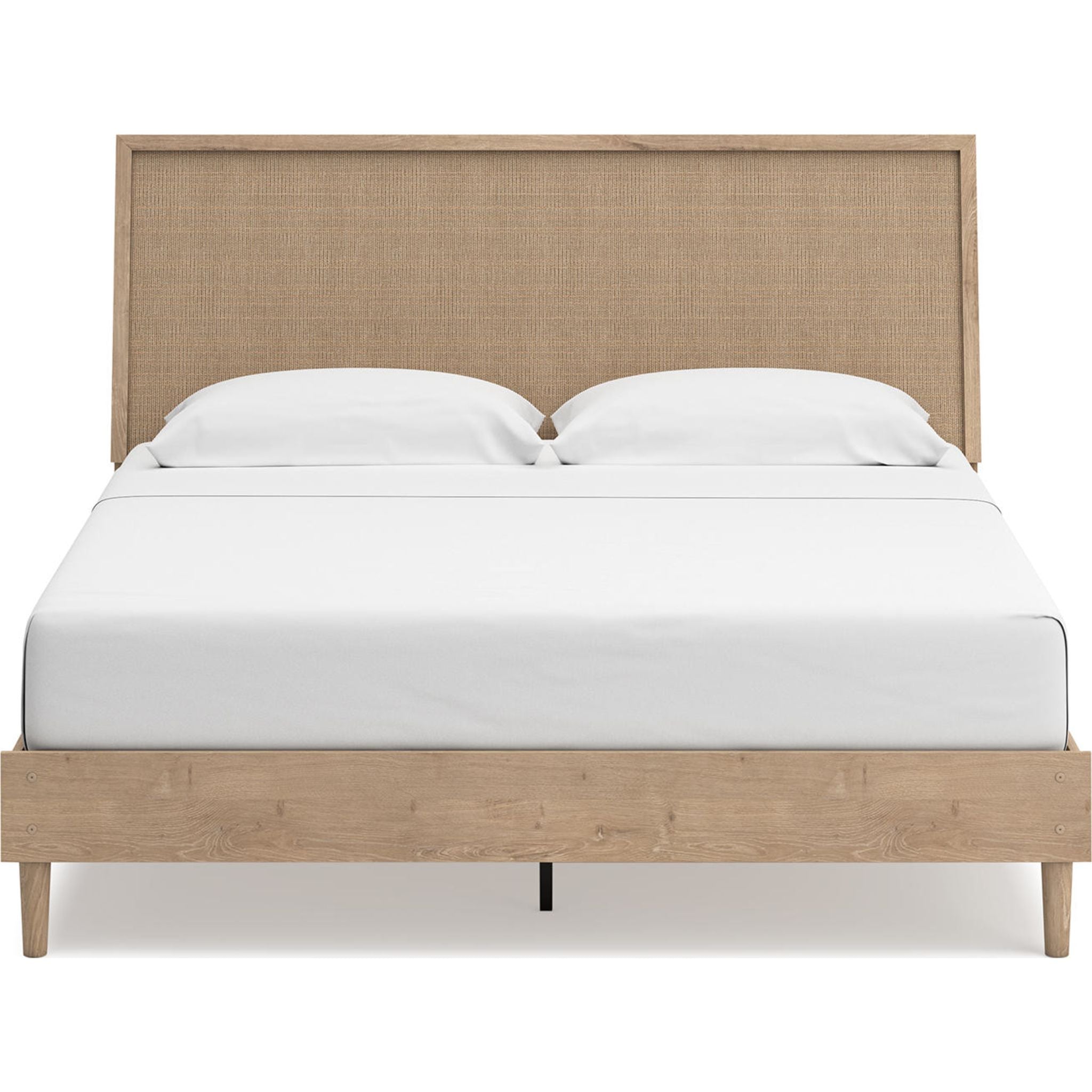 Cielden Modern Platform Bed Frame - Queen Size, Sturdy Wooden Slat Support, Easy Assembly, Minimalist Design for Bedroom - Perfect for Small Spaces, Apartments & Guest Rooms