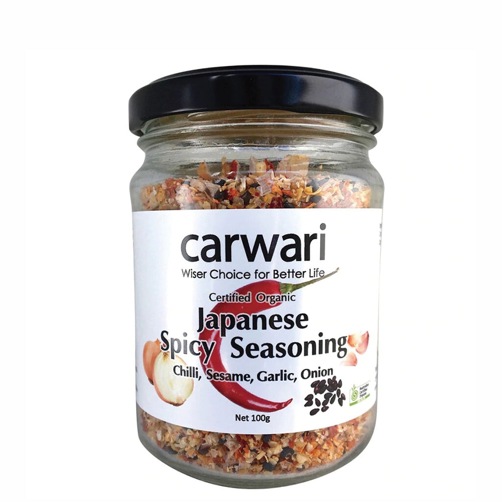 Organic Japanese Spicy Seasoning - Premium Umami Flavor for Sushi, Ramen & Stir Fry - Authentic Asian Cooking Spice Blend