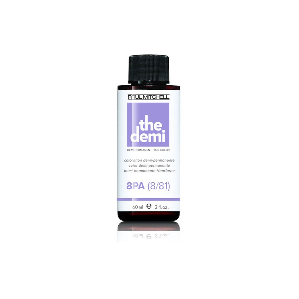 8PA The Demi Color - Semi-Permanent Hair Dye for Vibrant Color & Shine | Perfect for DIY Hair Coloring at Home, Salon Styling & Creative Hair Transformations