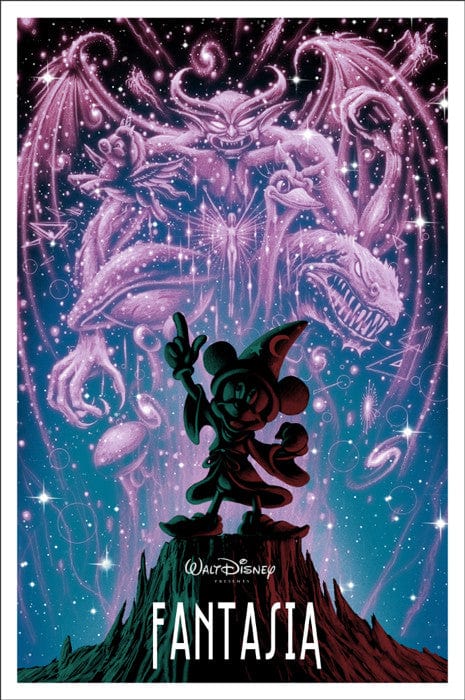 Fantasia Jeff Soto Poster - Limited Edition Art Print for Home & Office Decor - Perfect for Living Rooms, Bedrooms, and Creative Spaces