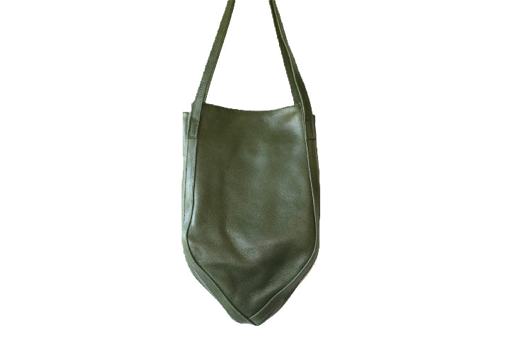 Premium Papaya Tote Bag in Olive Green - Stylish & Eco-Friendly Shopping Bag for Groceries, Beach, and Everyday Use