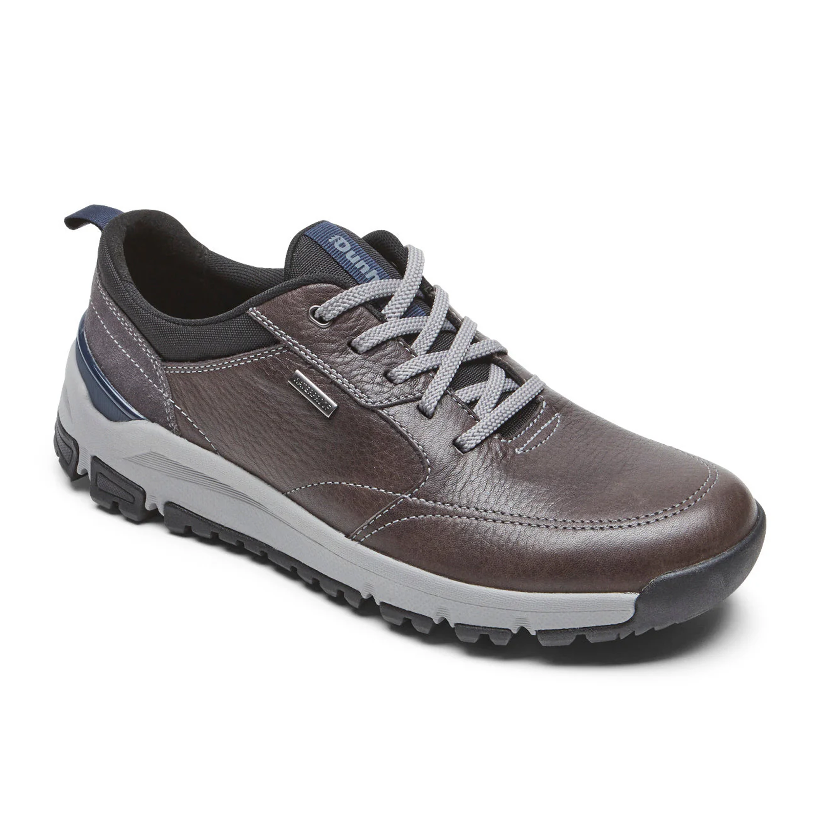 Dunham Glastonbury Ubal II Men's Trail Running Shoes - Steel Grey Leather - Lightweight & Durable for Hiking, Walking & Outdoor Adventures