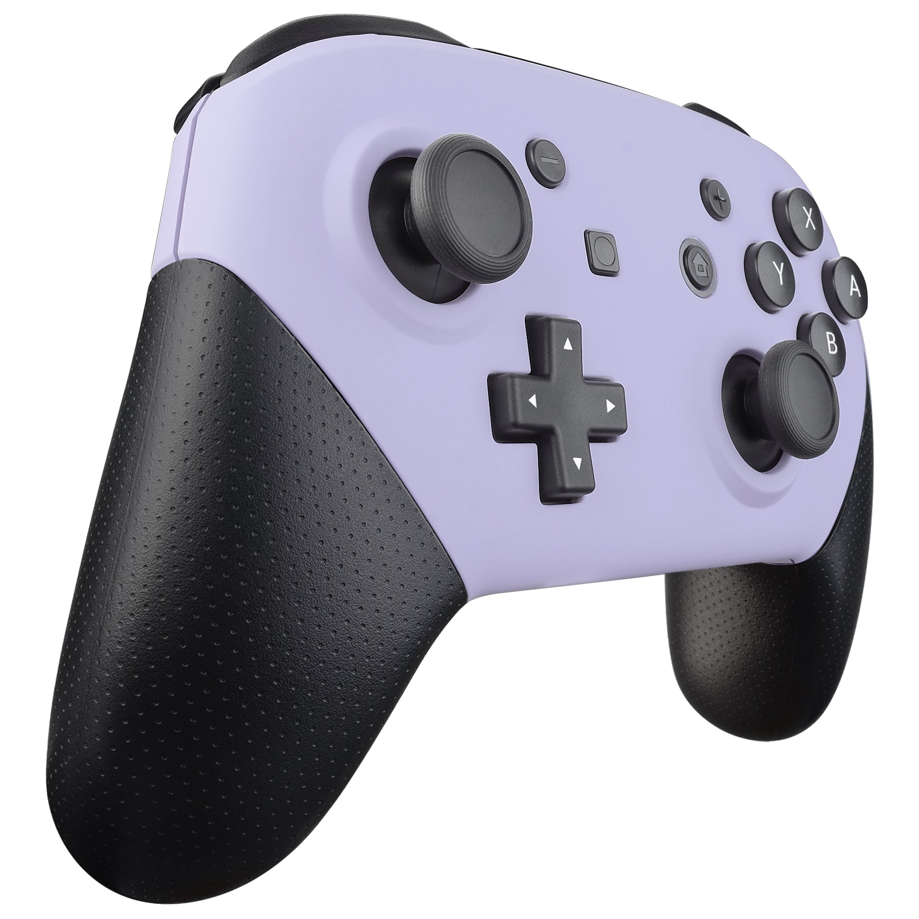 eXtremeRate Light Violet Faceplate & Backplate Replacement Shell for Nintendo Switch Pro Controller - DIY Custom Housing Case (Controller Not Included) - Perfect for Gaming Enthusiasts & Modders
