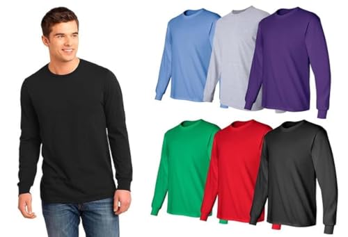 6 Pack Long Sleeve