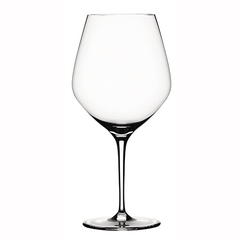 Premium Spiegelau Authentis Burgundy Wine Glasses Set of 4 - Crystal Clear Lead-Free Glass for Red Wine - Perfect for Dinner Parties, Wine Tasting & Romantic Evenings