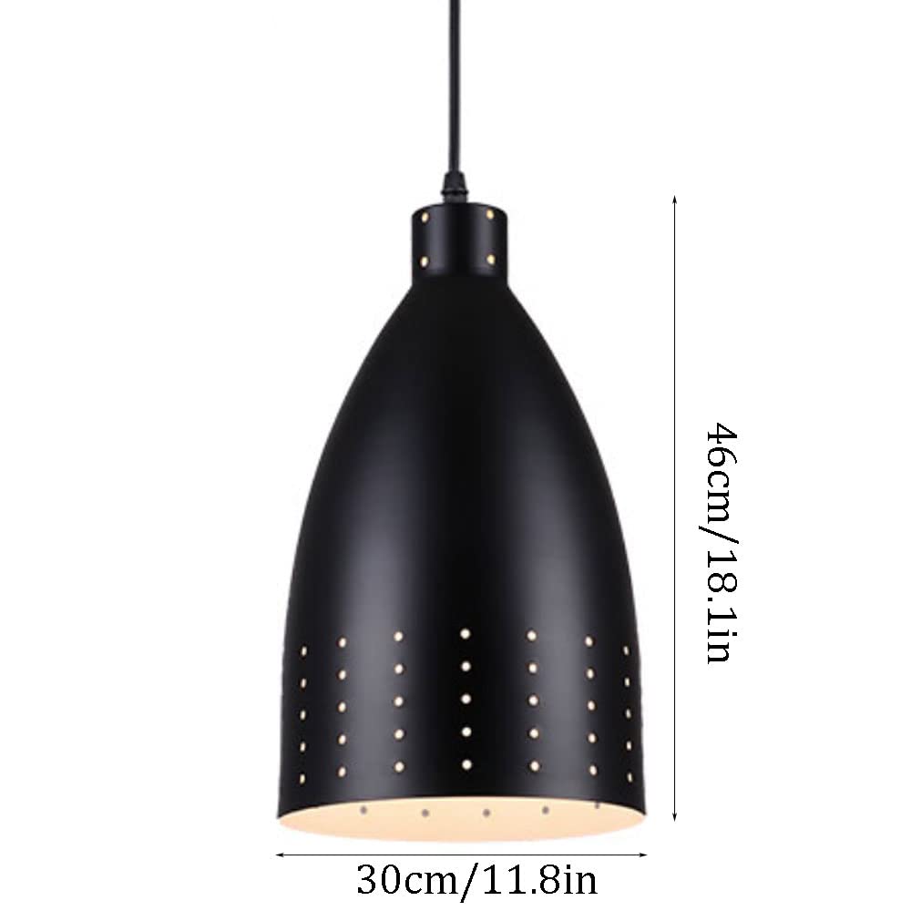 Modern Simple Metal Chandelier - Creative Hollow Wrought Iron Hanging Light Fixture with E27 Socket for Ceiling - Perfect for Living Room, Restaurant, Cafe & Bedroom Decoration Pendant Lighting