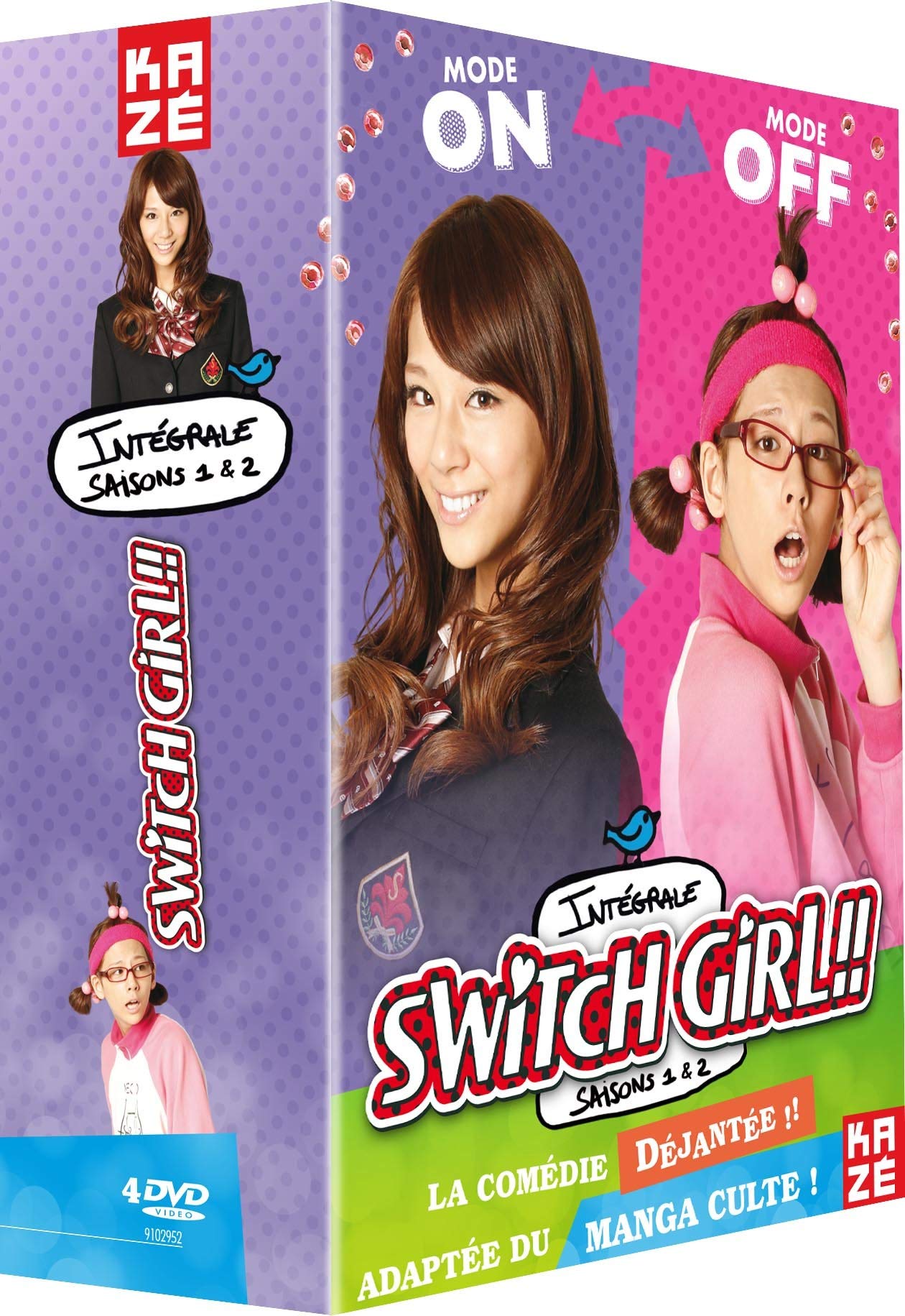 DVD Switch Girl - Japanese Drama Series with English Subtitles | Perfect for Anime & Asian Drama Fans, Movie Nights, and Gift Giving