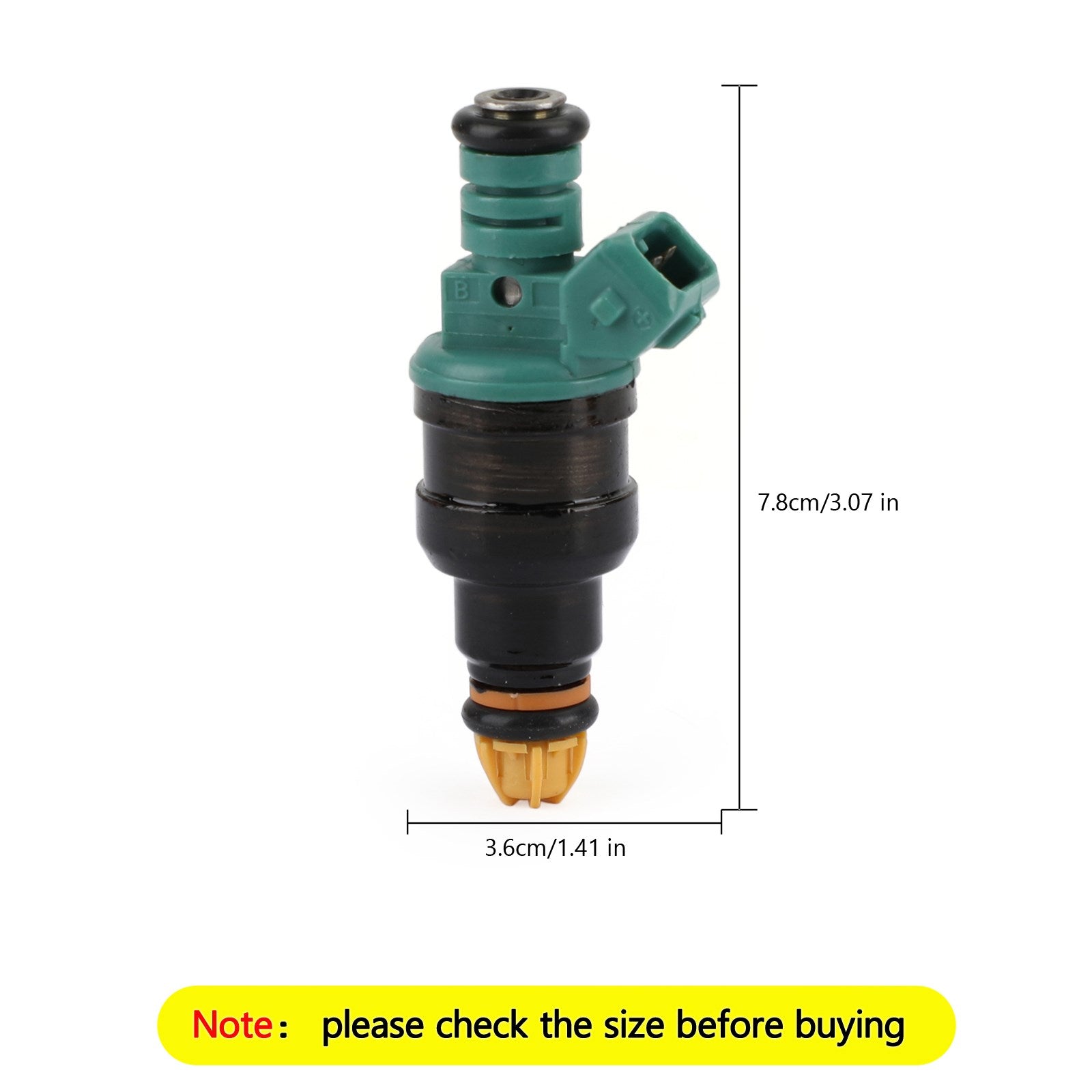 1 PCS Fuel Injector Compatible with BMW 2.5L 3.0L 323i 325i 525i M3 - Replacement Part #0280150415 - High Performance Fuel Injection System for Smooth Engine Operation - Perfect for DIY Car Repair & Engine Maintenance