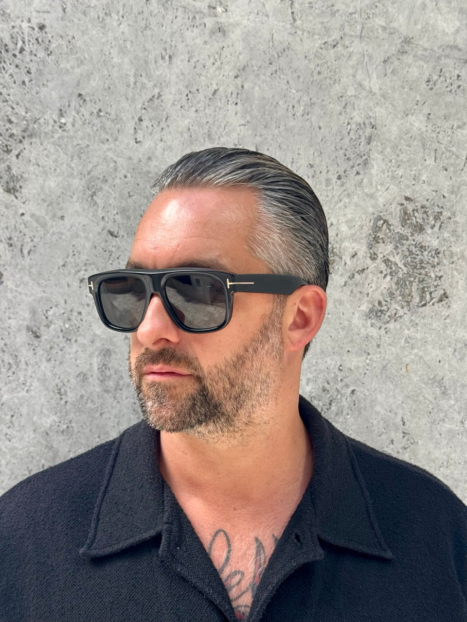 Tom Ford Icon TF 1201 01A Black Smoke Sunglasses - Luxury Designer Shades for Men & Women - Perfect for Outdoor Activities, Beach, Driving & Fashion Statements