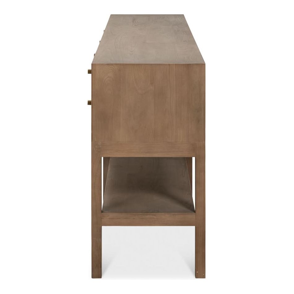 Modern Adler Console Table - Elegant Entryway Sofa Table with Storage Shelf - Perfect for Hallway, Living Room & Home Decor
