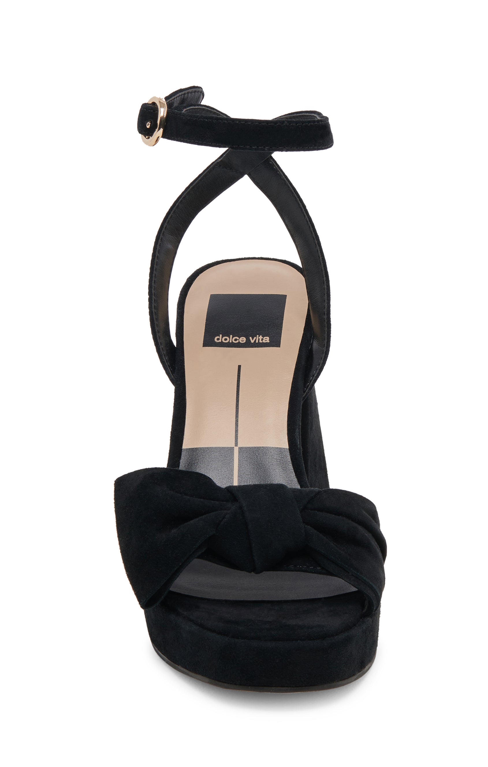 Dolce Vita Pacie Heel Sandals - Onyx Black Women's Dress Shoes for Weddings, Parties & Evening Events