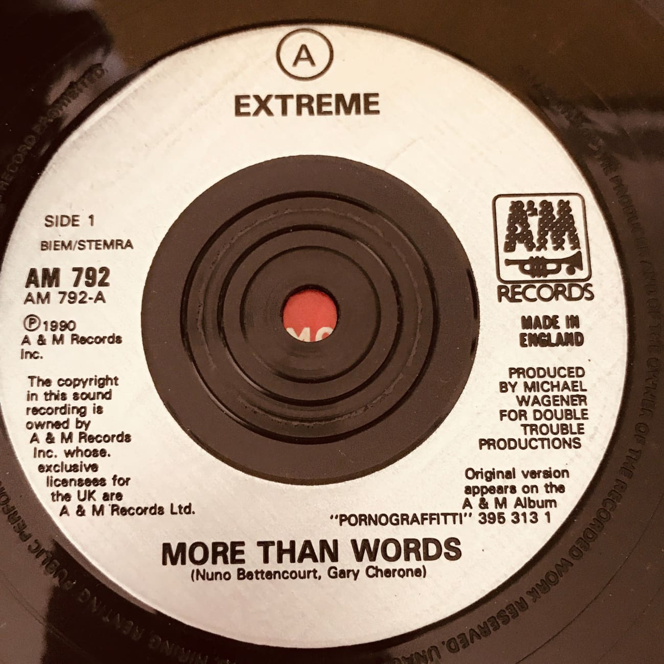 Extreme - More Than Words 1991 UK 7