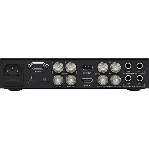 Blackmagic Design UltraStudio 4K Mini Thunderbolt 3 Capture & Playback Device - Professional 4K Video Recorder for Live Streaming, Video Editing & Broadcast Production