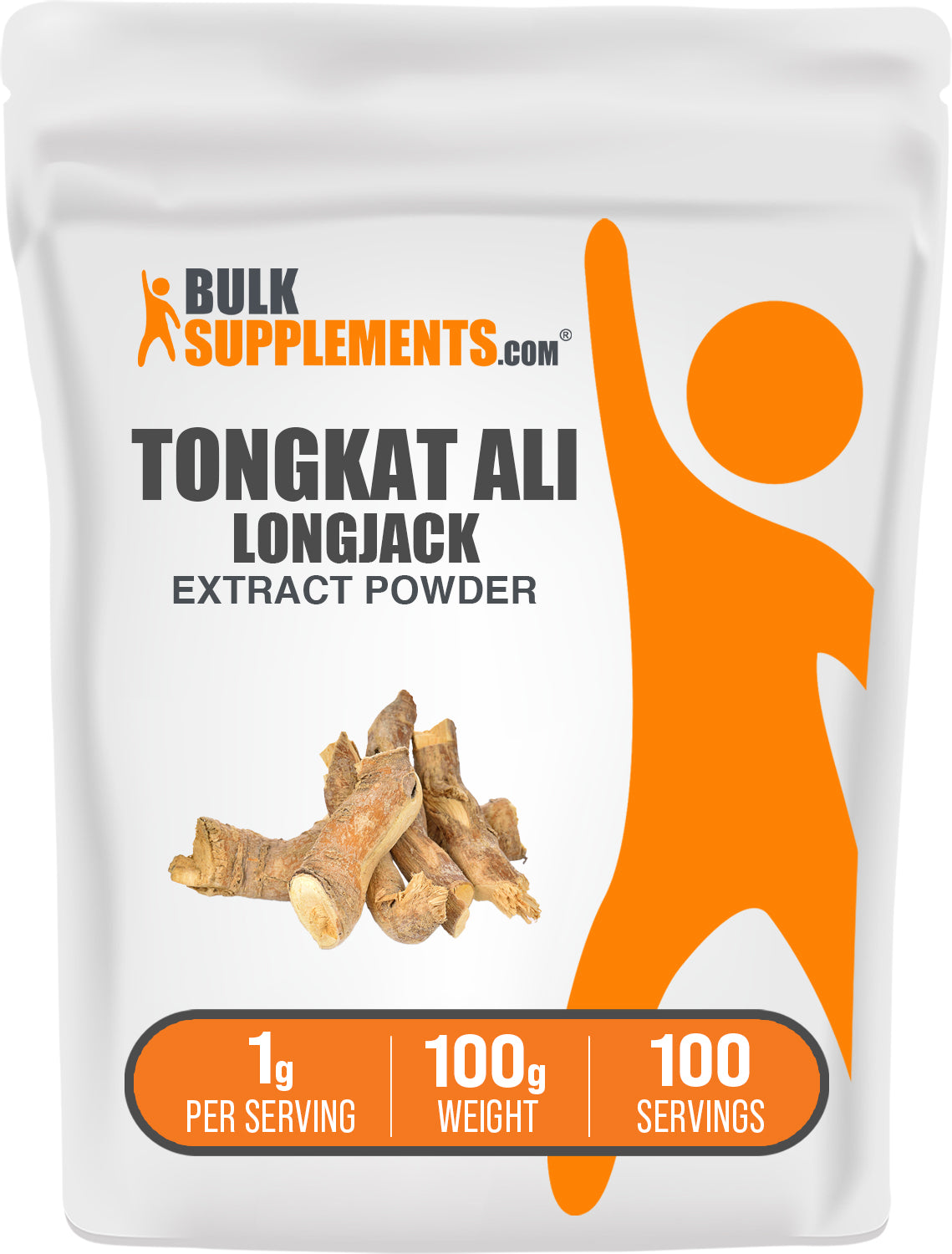 Premium Longjack Extract (Tongkat Ali) Powder - 100% Pure Natural Energy & Vitality Booster - Supports Testosterone & Male Performance - Perfect for Workout, Fitness & Daily Wellness