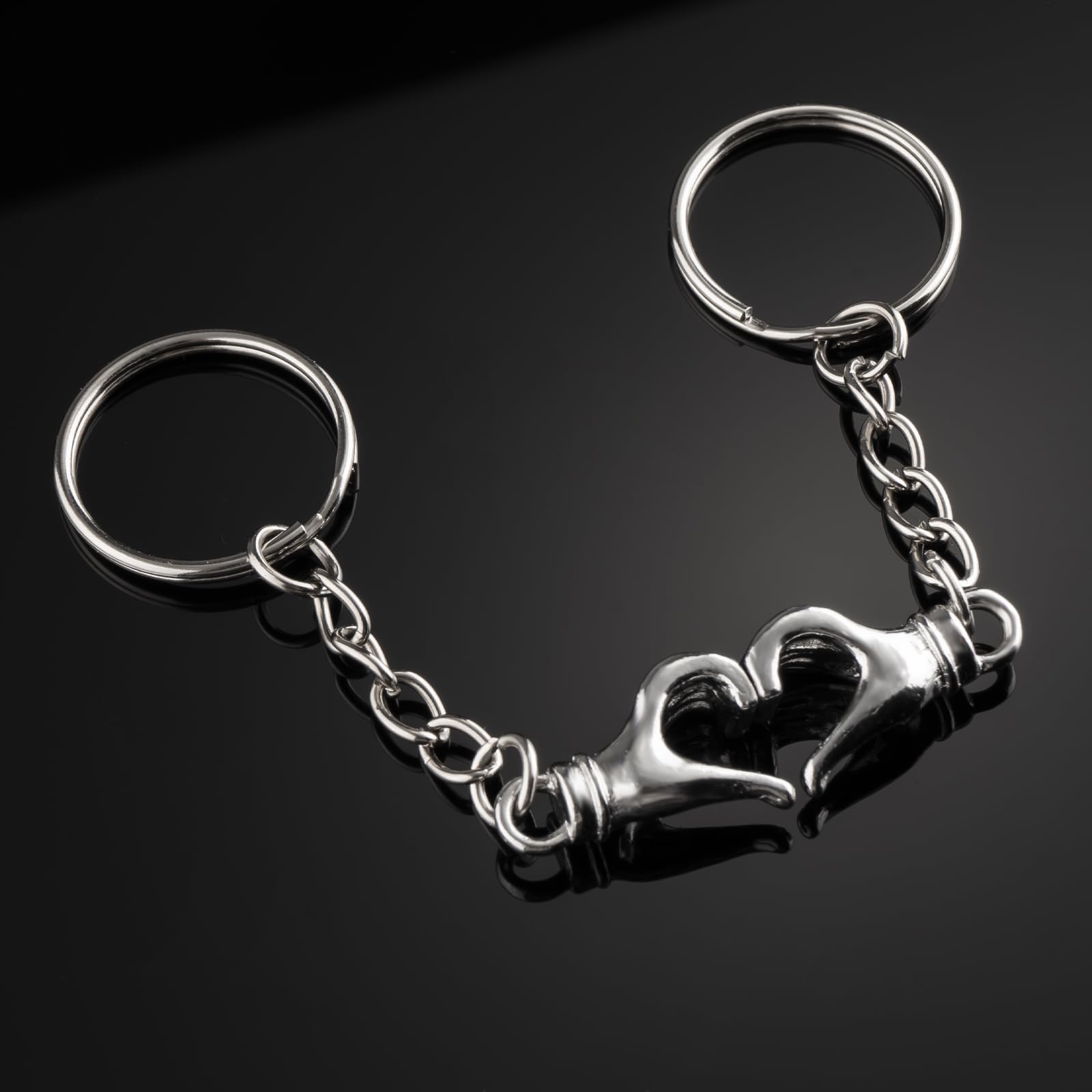 **Funny Couple Keychains for Boyfriend & Girlfriend - Cute Matching Best Friend Gifts for Valentine's Day, Anniversary & Couples - Perfect for Everyday Carry, Gifts & Keepsakes**