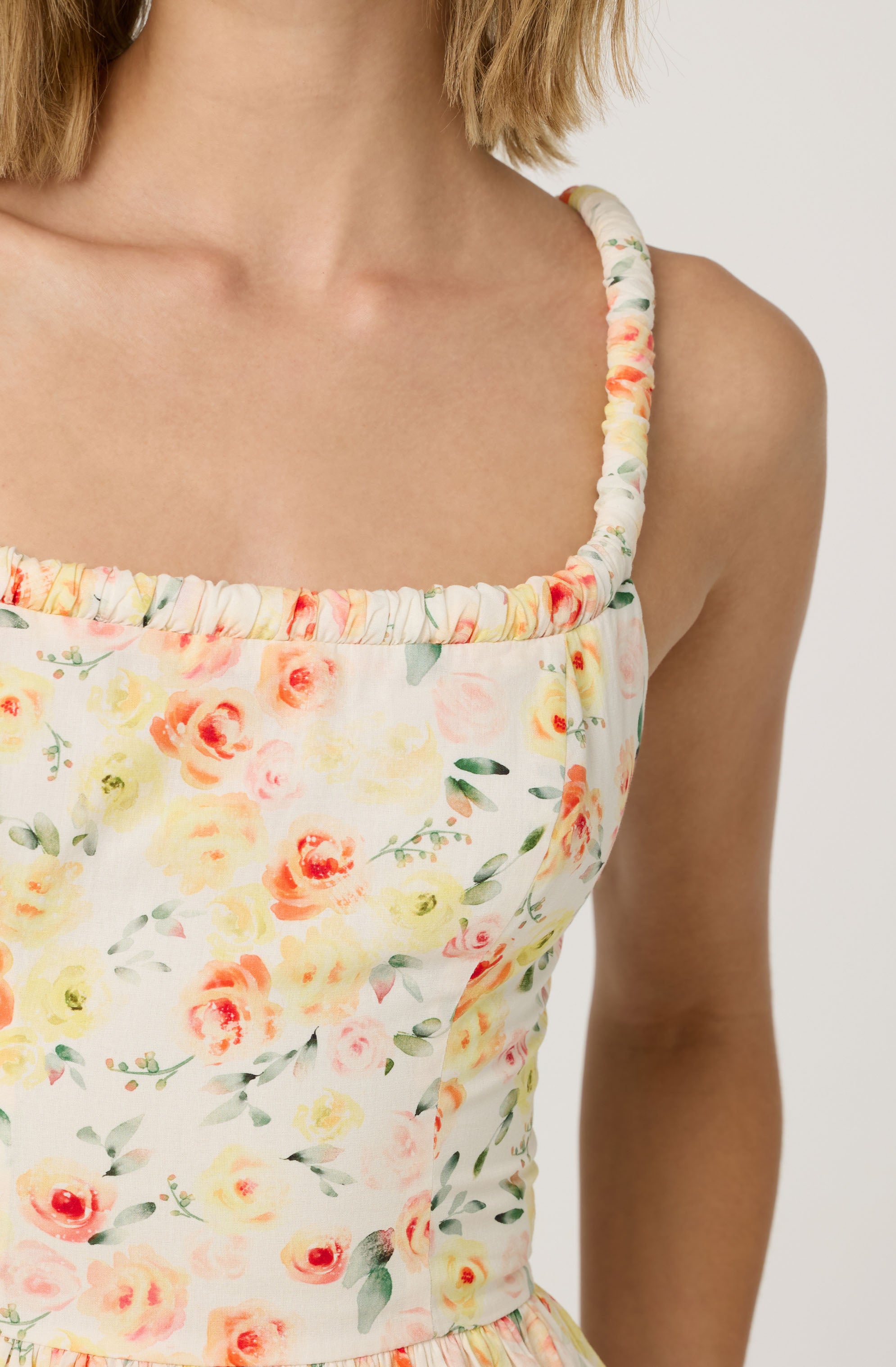 Floral Bubble Hem Peplum Top for Women - Stylish Blouse for Casual Outings & Date Nights