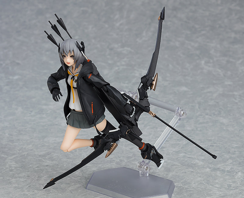 Figma #436 Roku Heavily Armed High School Girls Action Figure - Anime Collectible Model for Display & Cosplay Scenes