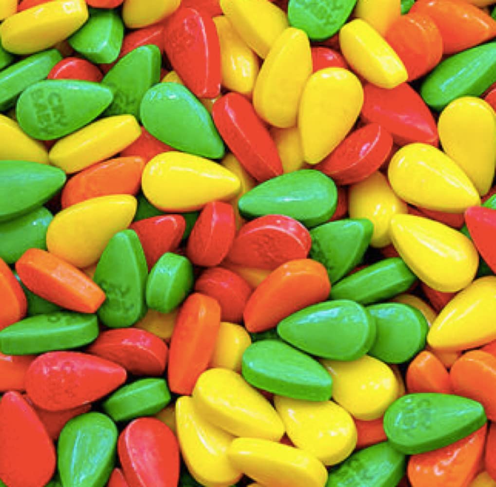 Extra Sour Cry Baby Tears Fruit Flavored Candy - Bulk 3lb Unwrapped Hard Candy for Parties, Halloween Treats & Movie Nights - Tangy Assorted Fruit Flavors