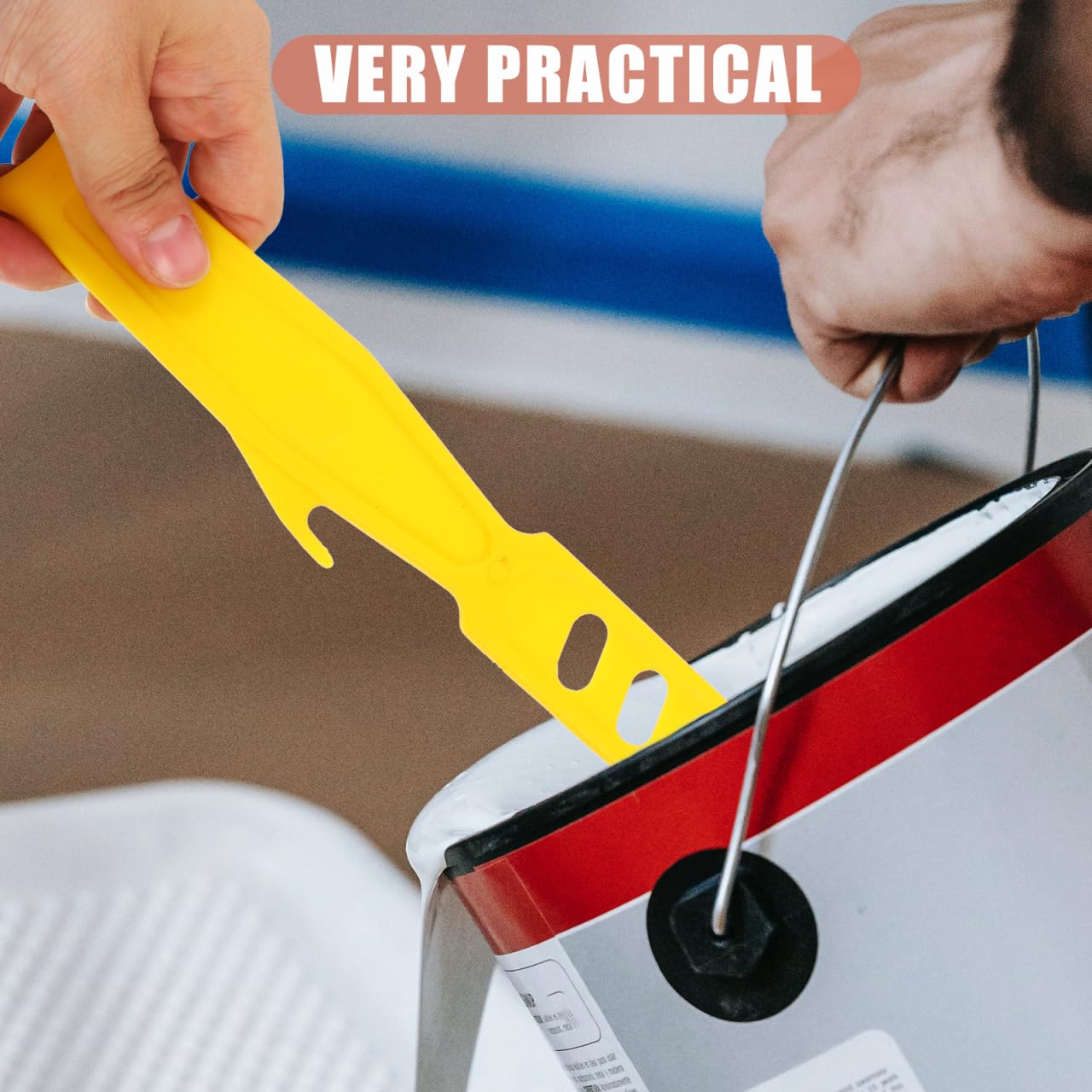 Plastic Paint Stir Stick - Reusable Stirring Tool for Oil Paint & Household Use | Portable Mixing Stick for DIY Projects & Home Painting