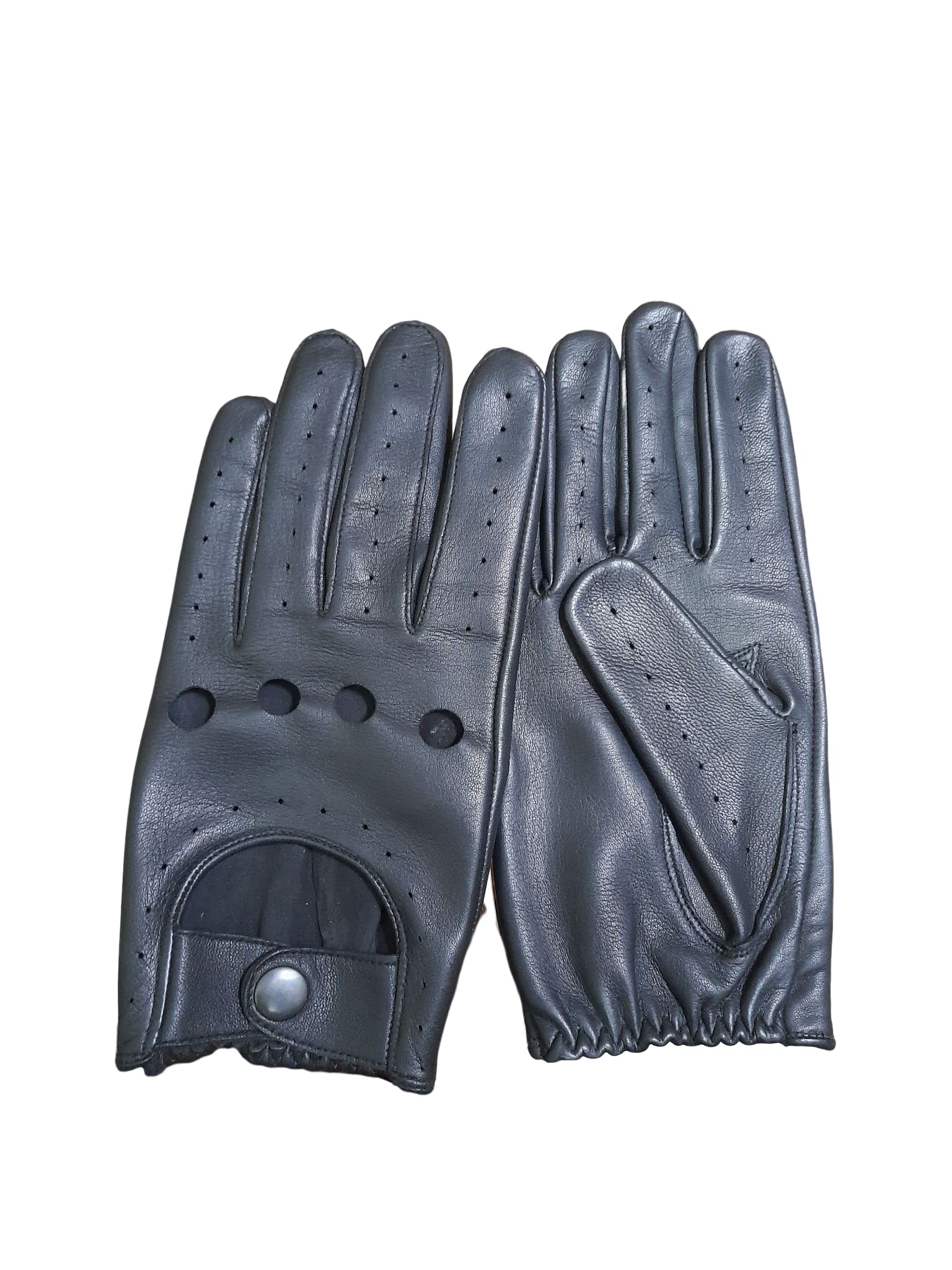 Oryx Sports Premium Men's Leather Driving Gloves - Comfortable & Durable Car Racing Gloves for Winter & Summer - Perfect for Sports Cars, Motorcycles & Daily Commute