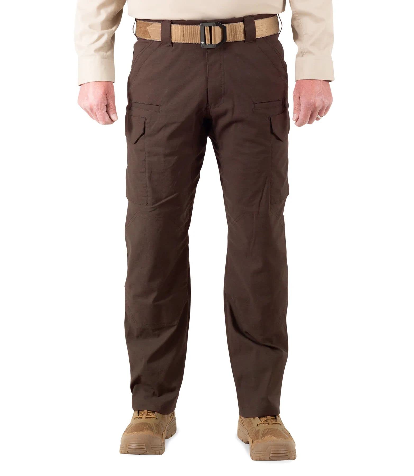 First Tactical Men's Cargo Pants - Durable Tactical Work Pants with Multiple Pockets for Outdoor, Hiking, and Workwear | Perfect for Construction, Hunting & Military Use