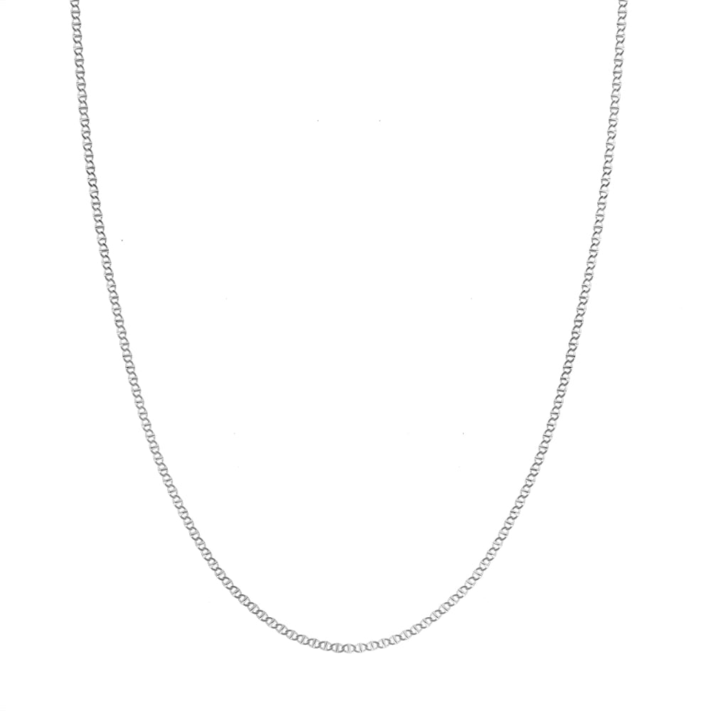 14K White