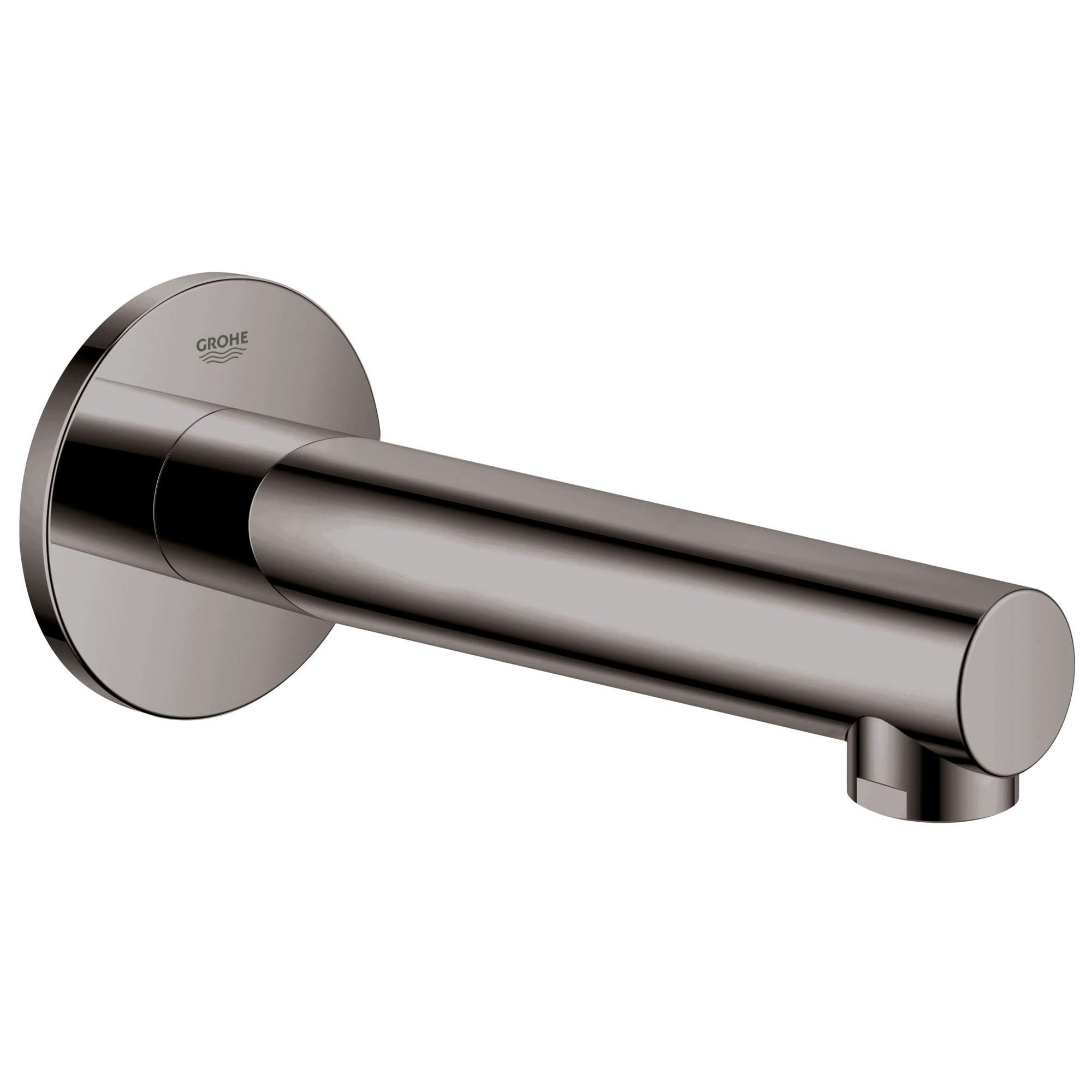 GROHE 13274A01 Concetto Bathtub Faucet Tub Spout - Premium Brass Construction in Hard Graphite Finish | Perfect for Modern Bathroom Renovations & Spa-Like Bathtub Upgrades